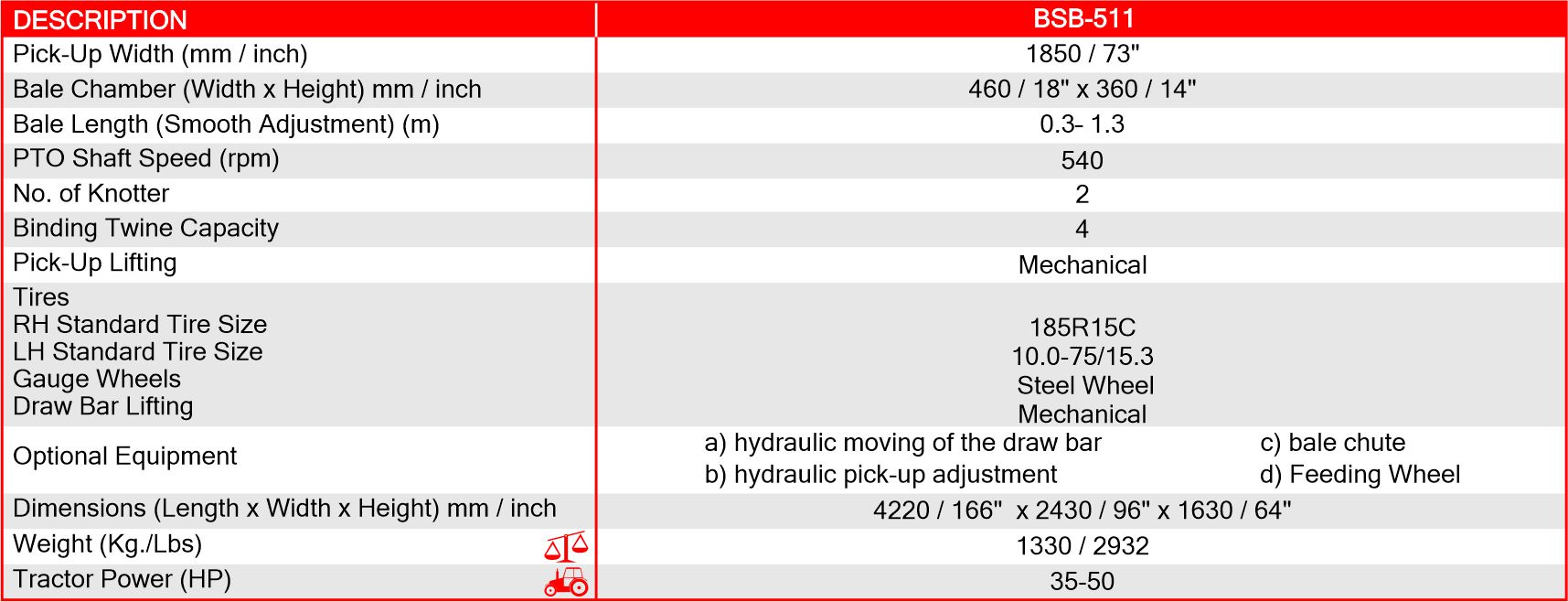 beroni square baler